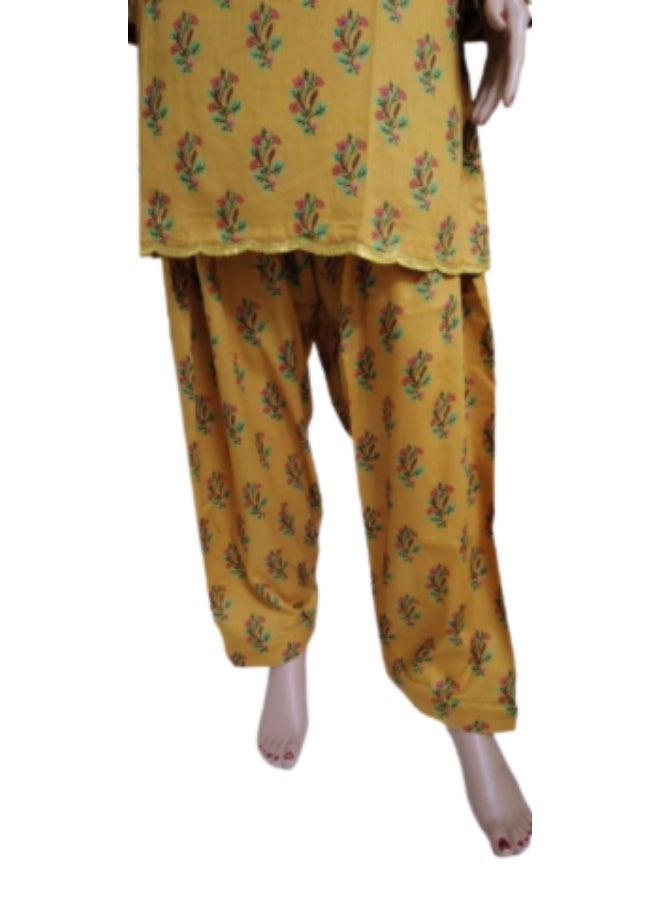 Fabric Pakistani Lawn Printed Stitched 2-Piece Suit (Large Size )– 2026 Collection - Image 5